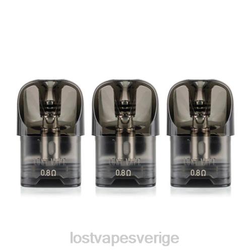 Lost Vape Contact Sverige - Lost Vape URSA ersättning pods | 2,5 ml (3-pack) FFV2125 grön 0,8 ohm