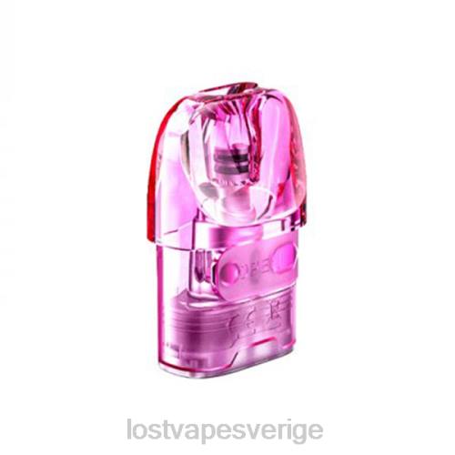 Lost Vape Customer Service - Lost Vape URSA ersättningsskidor FFV2214 rosa (2,5 ml tom kapselkassett)