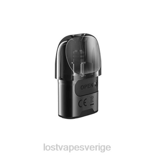 Lost Vape Review Sverige - Lost Vape URSA ersättningsskidor FFV218 svart (2,5 ml tom pod-patron)