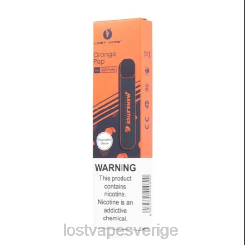 Lost Vape Pods Near Me - Lost Vape Mana engångssticka | 300 bloss | 1,2 ml FFV2523 orange pop 5%