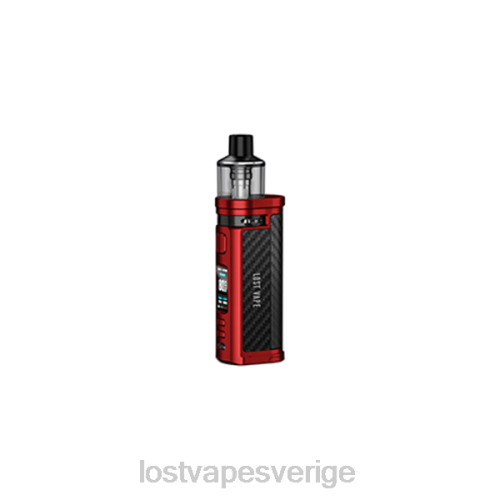 Lost Vape Price - Lost Vape Centaurus q80 pod mod FFV2320 matt röd kolfiber